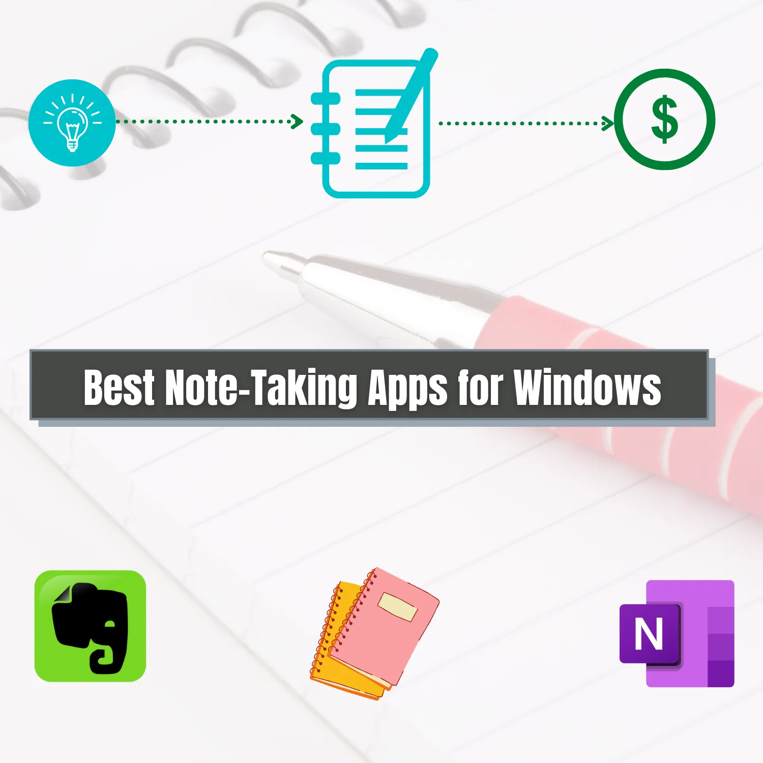 Las mejores y gratuitas aplicaciones para tomar notas para Windows