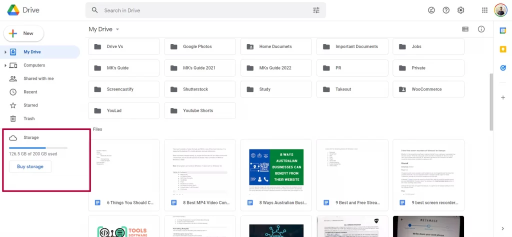 Google Drive with Google One