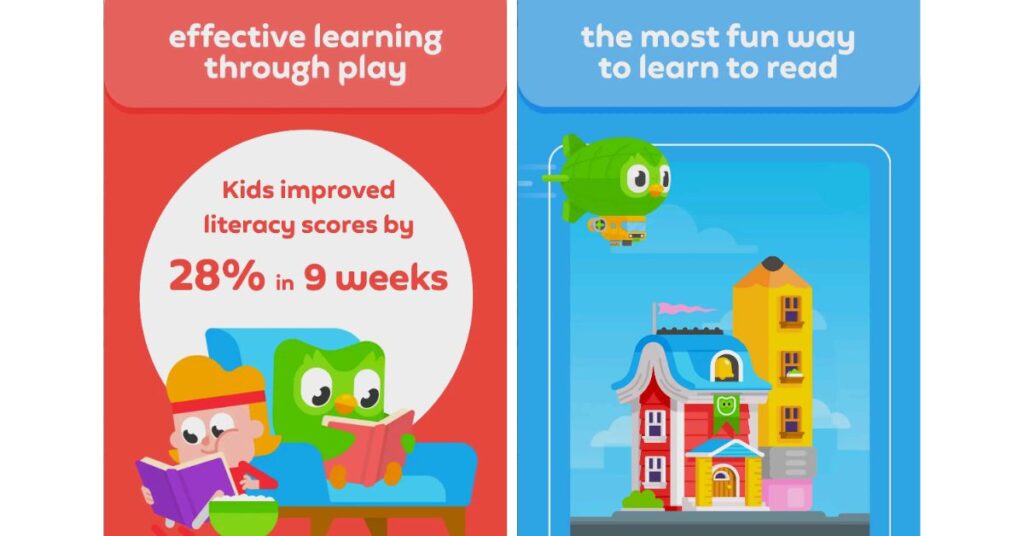 Duolingo ABC Aplicaciones como ABC Mouse