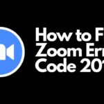 Zoom Código de error 2011 [Cómo solucionarlo]